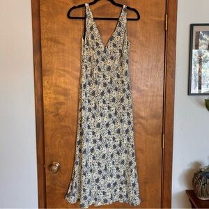 Vintage 90’s Jones New York Signature Midi Dress 100% Silk